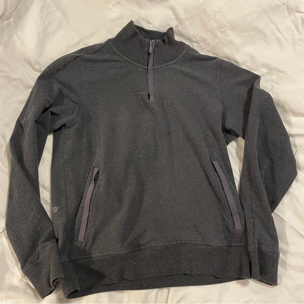 Mack wheldon half zip sweater shirt